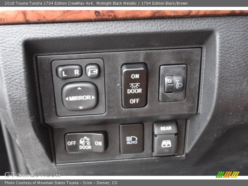 Midnight Black Metallic / 1794 Edition Black/Brown 2018 Toyota Tundra 1794 Edition CrewMax 4x4