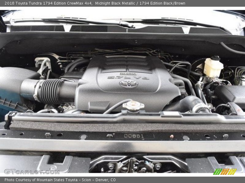Midnight Black Metallic / 1794 Edition Black/Brown 2018 Toyota Tundra 1794 Edition CrewMax 4x4