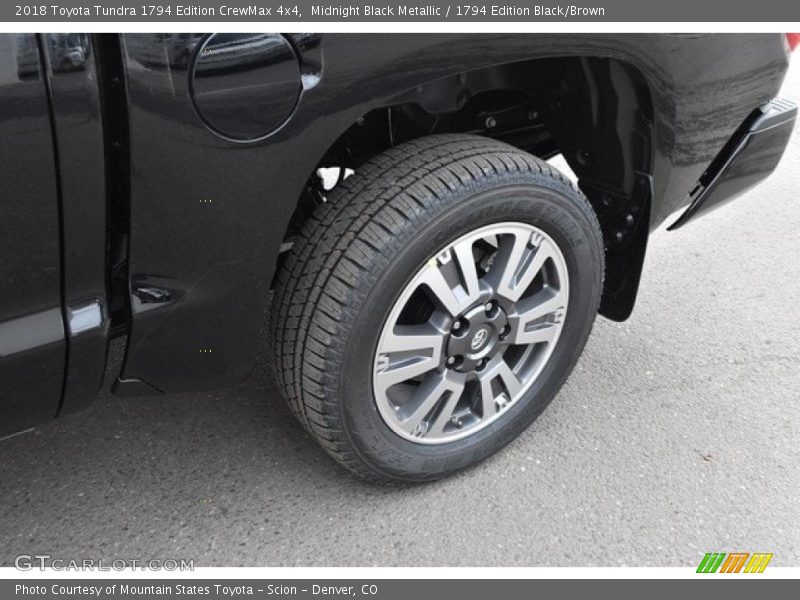 Midnight Black Metallic / 1794 Edition Black/Brown 2018 Toyota Tundra 1794 Edition CrewMax 4x4