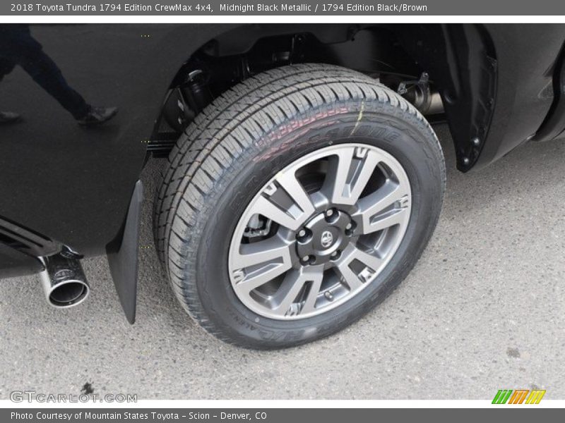 Midnight Black Metallic / 1794 Edition Black/Brown 2018 Toyota Tundra 1794 Edition CrewMax 4x4