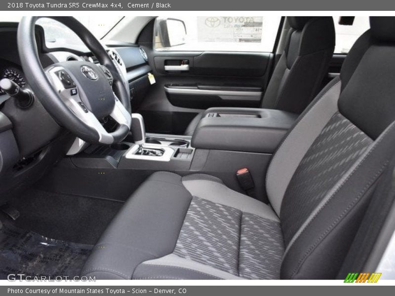 Cement / Black 2018 Toyota Tundra SR5 CrewMax 4x4