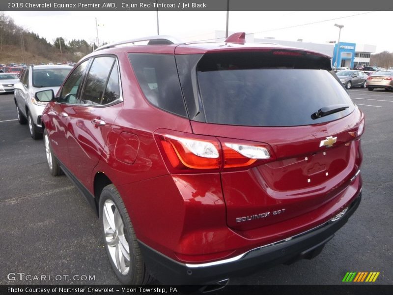 Cajun Red Tintcoat / Jet Black 2018 Chevrolet Equinox Premier AWD