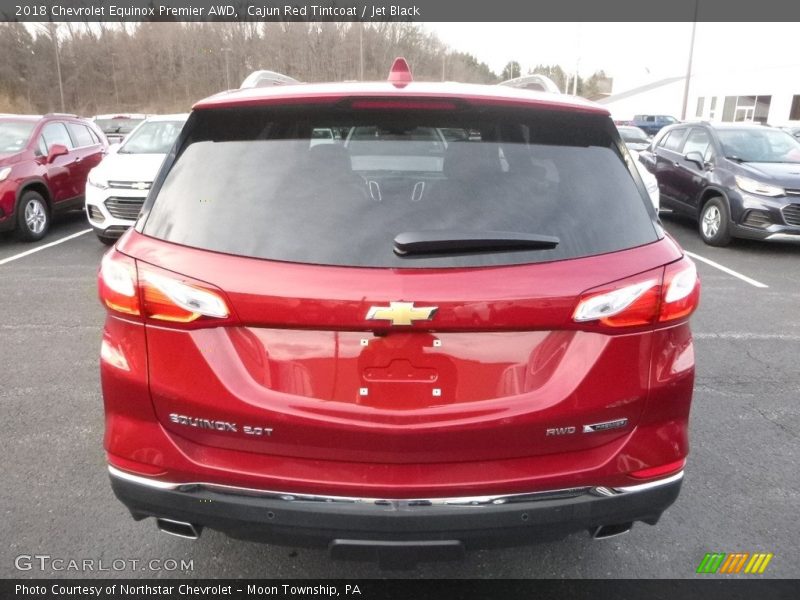 Cajun Red Tintcoat / Jet Black 2018 Chevrolet Equinox Premier AWD