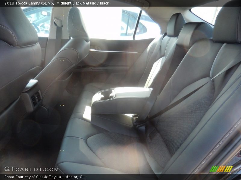 Midnight Black Metallic / Black 2018 Toyota Camry XSE V6