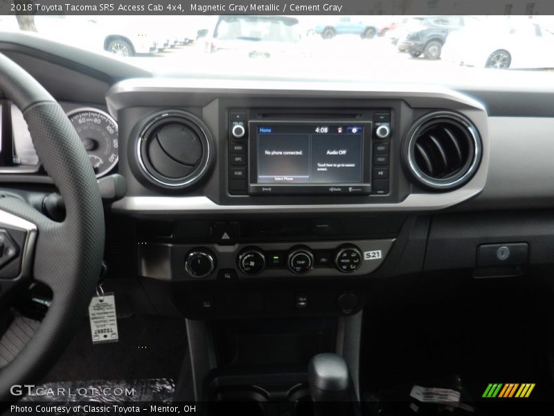 Magnetic Gray Metallic / Cement Gray 2018 Toyota Tacoma SR5 Access Cab 4x4