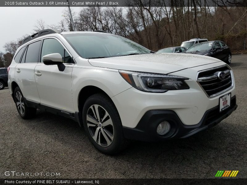 Crystal White Pearl / Black 2018 Subaru Outback 3.6R Limited