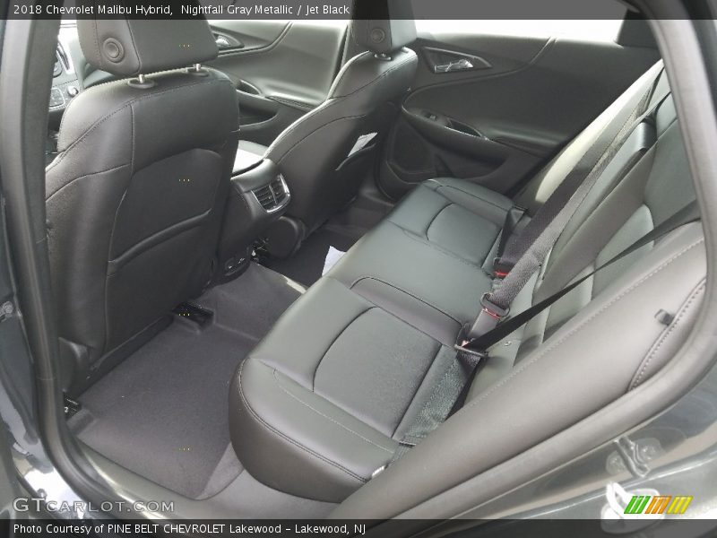 Nightfall Gray Metallic / Jet Black 2018 Chevrolet Malibu Hybrid