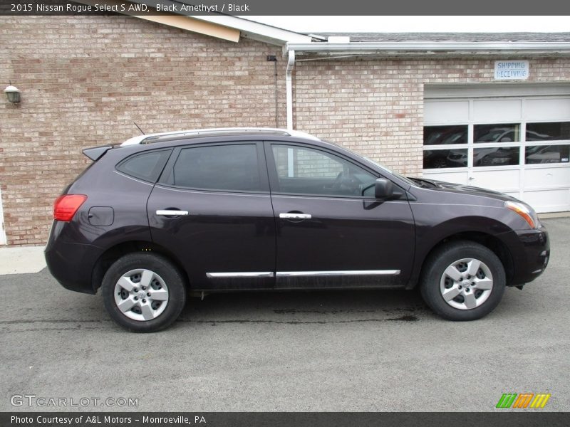 Black Amethyst / Black 2015 Nissan Rogue Select S AWD