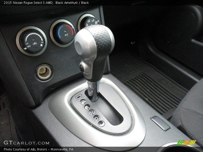 Black Amethyst / Black 2015 Nissan Rogue Select S AWD