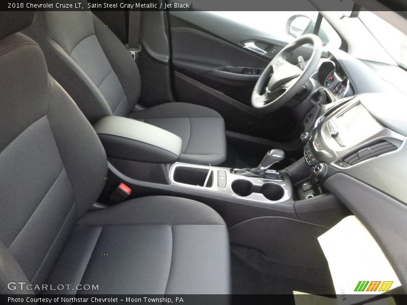 Satin Steel Gray Metallic / Jet Black 2018 Chevrolet Cruze LT