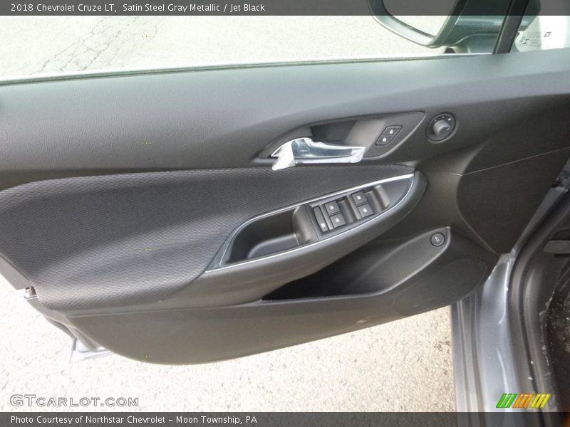 Satin Steel Gray Metallic / Jet Black 2018 Chevrolet Cruze LT