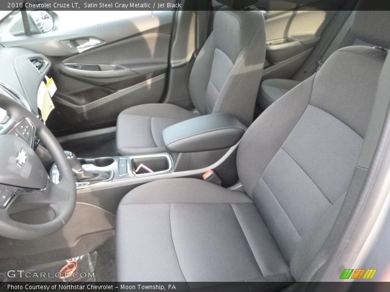 Satin Steel Gray Metallic / Jet Black 2018 Chevrolet Cruze LT