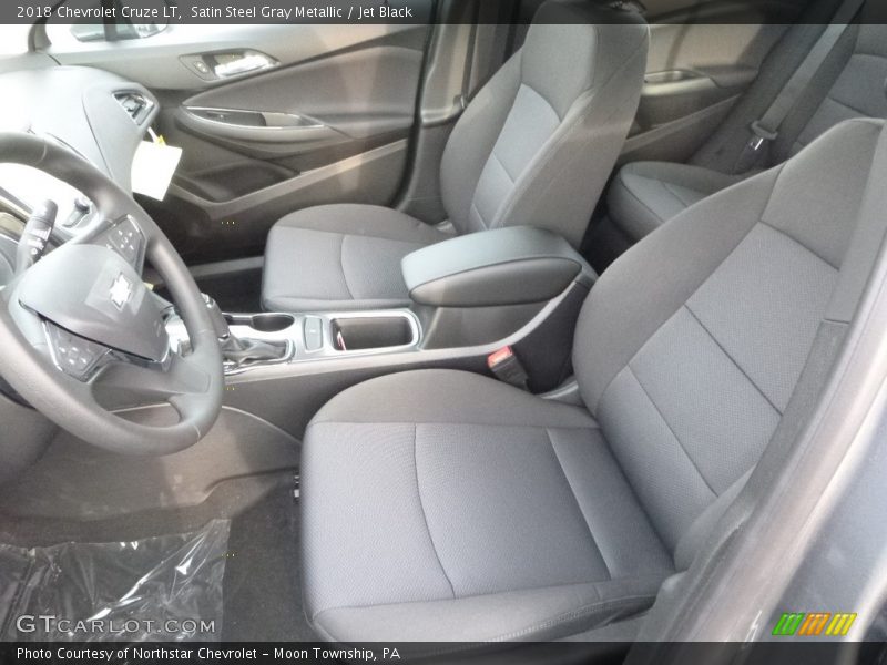 Satin Steel Gray Metallic / Jet Black 2018 Chevrolet Cruze LT
