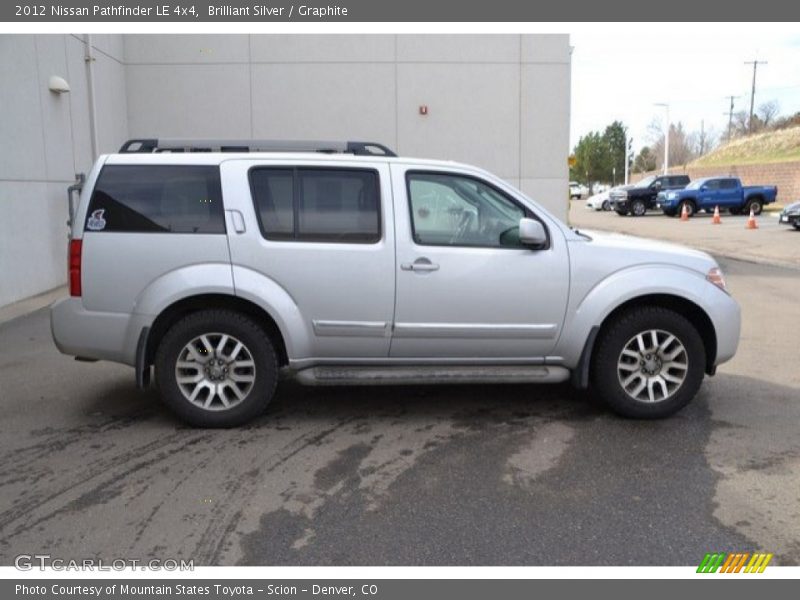 Brilliant Silver / Graphite 2012 Nissan Pathfinder LE 4x4