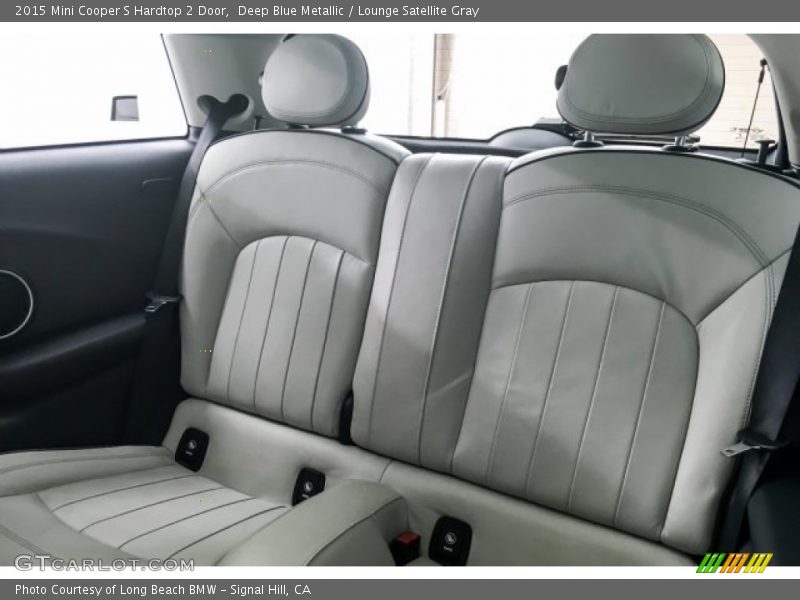Deep Blue Metallic / Lounge Satellite Gray 2015 Mini Cooper S Hardtop 2 Door
