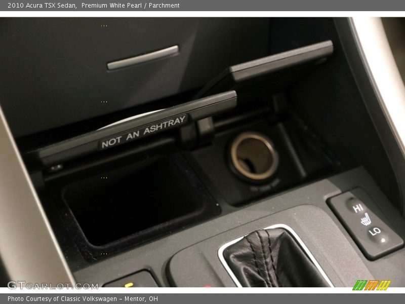 Premium White Pearl / Parchment 2010 Acura TSX Sedan