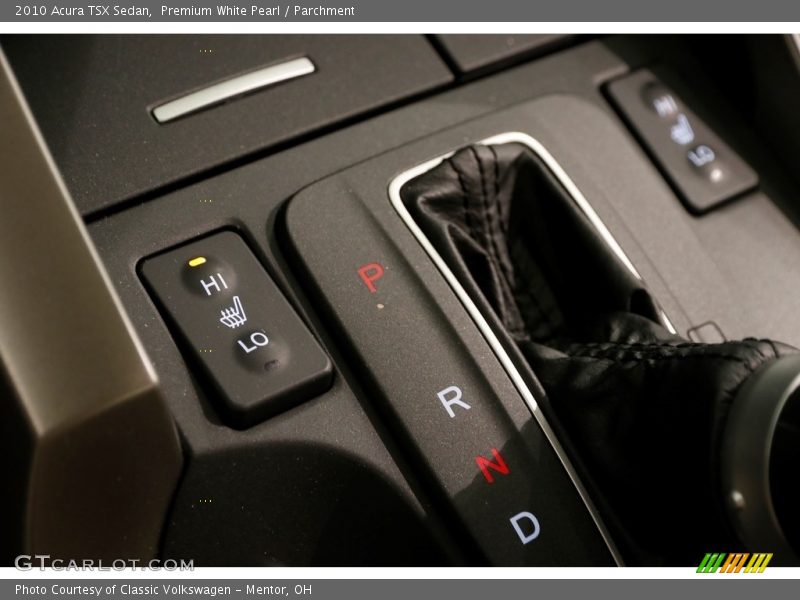 Premium White Pearl / Parchment 2010 Acura TSX Sedan