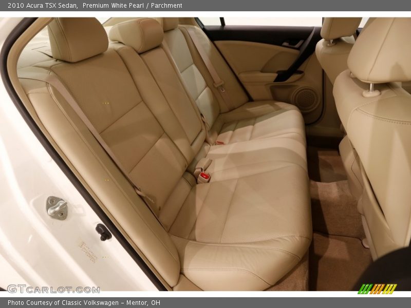 Premium White Pearl / Parchment 2010 Acura TSX Sedan