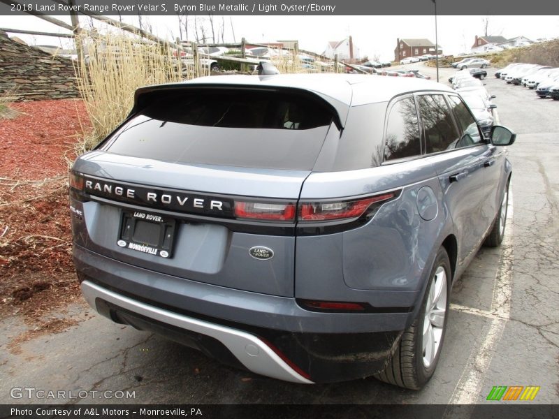 Byron Blue Metallic / Light Oyster/Ebony 2018 Land Rover Range Rover Velar S