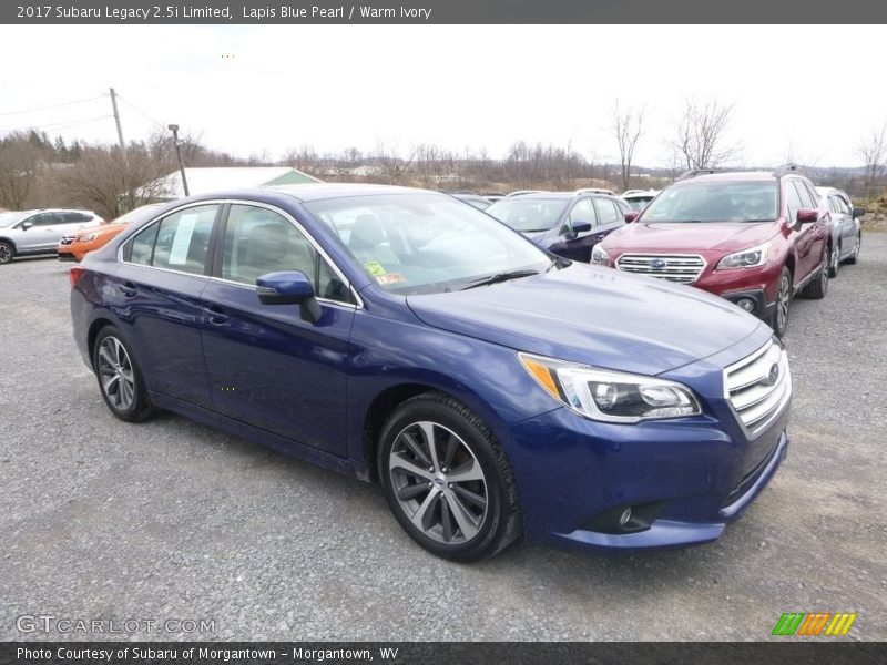 Lapis Blue Pearl / Warm Ivory 2017 Subaru Legacy 2.5i Limited
