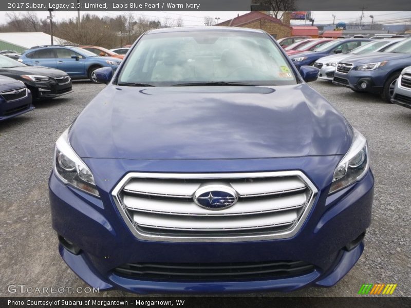 Lapis Blue Pearl / Warm Ivory 2017 Subaru Legacy 2.5i Limited