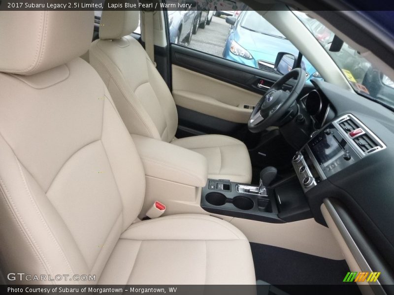 Lapis Blue Pearl / Warm Ivory 2017 Subaru Legacy 2.5i Limited