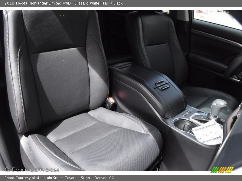 Blizzard White Pearl / Black 2018 Toyota Highlander Limited AWD