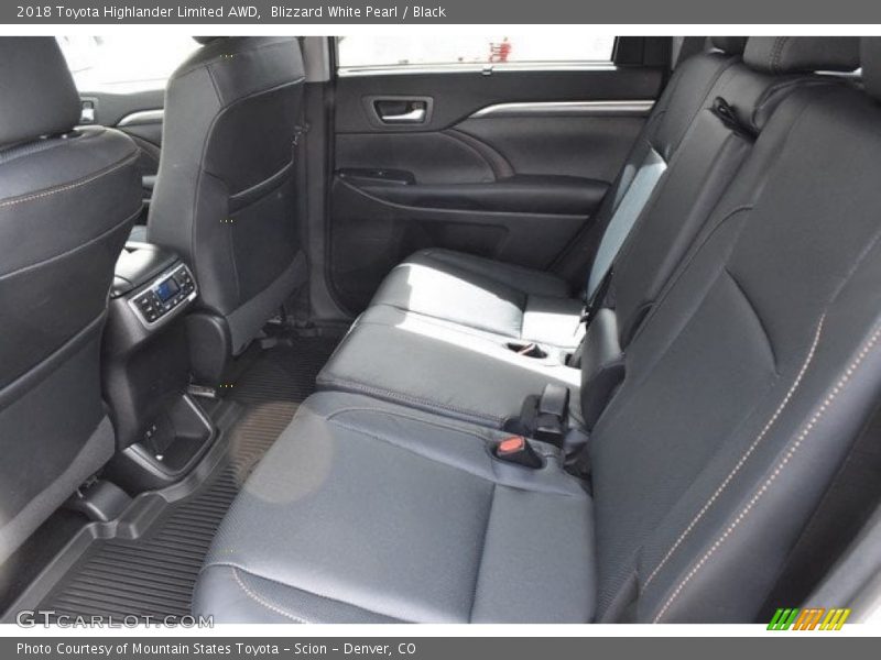 Blizzard White Pearl / Black 2018 Toyota Highlander Limited AWD