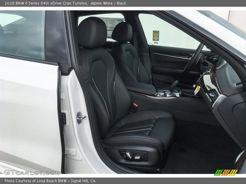 Alpine White / Black 2018 BMW 6 Series 640i xDrive Gran Turismo