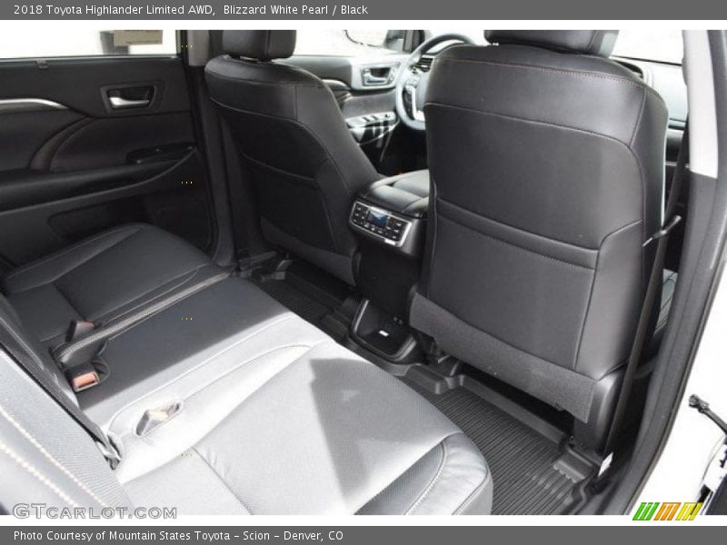 Blizzard White Pearl / Black 2018 Toyota Highlander Limited AWD