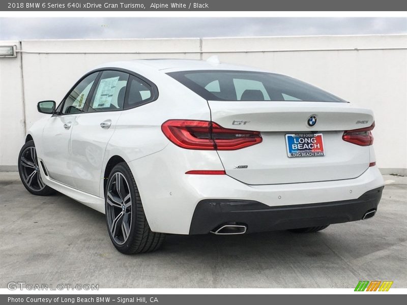 Alpine White / Black 2018 BMW 6 Series 640i xDrive Gran Turismo