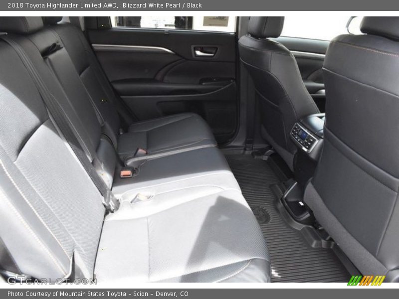 Blizzard White Pearl / Black 2018 Toyota Highlander Limited AWD