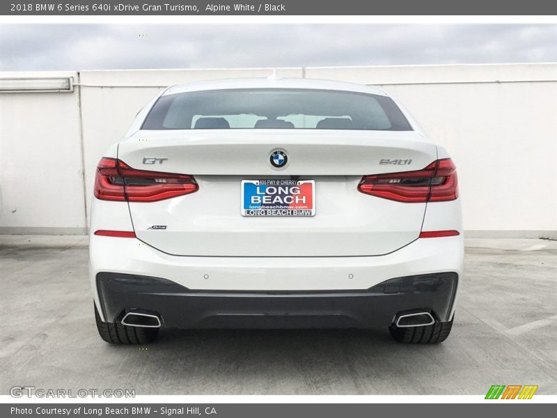 Alpine White / Black 2018 BMW 6 Series 640i xDrive Gran Turismo