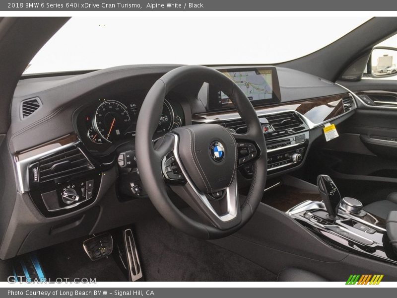 Alpine White / Black 2018 BMW 6 Series 640i xDrive Gran Turismo