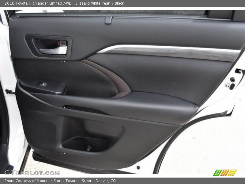 Blizzard White Pearl / Black 2018 Toyota Highlander Limited AWD
