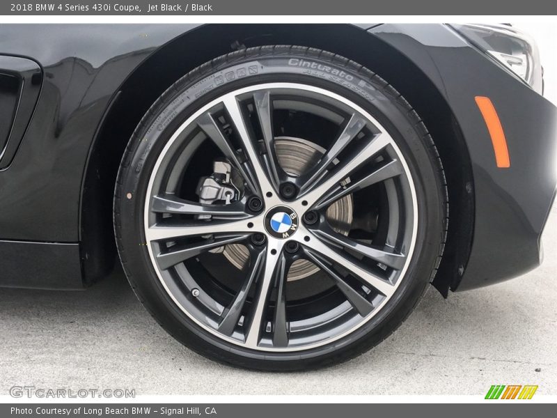 Jet Black / Black 2018 BMW 4 Series 430i Coupe