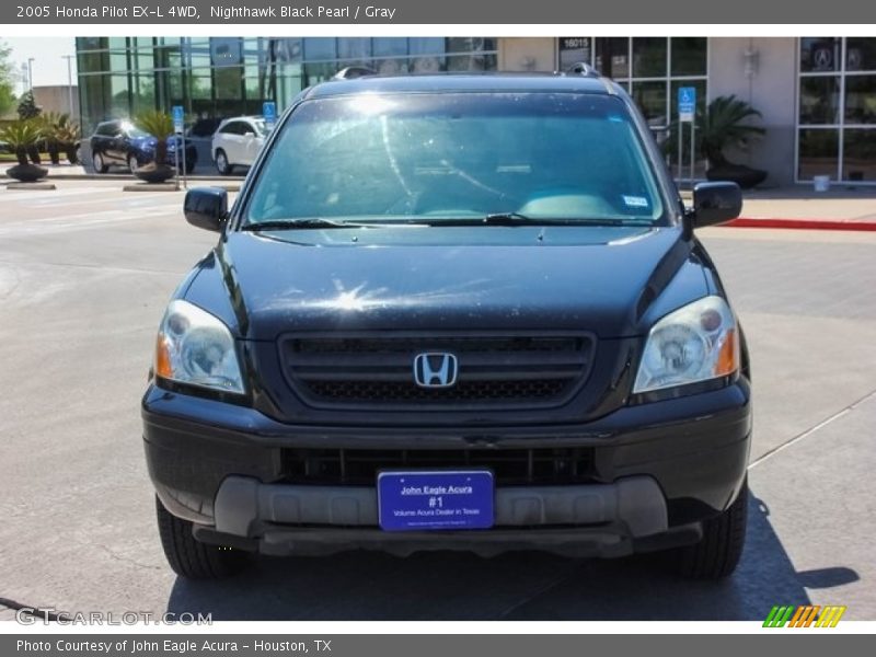Nighthawk Black Pearl / Gray 2005 Honda Pilot EX-L 4WD