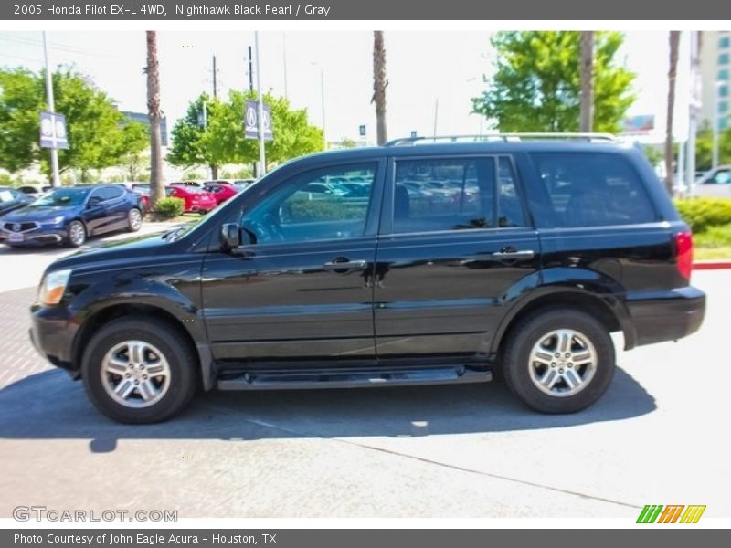 Nighthawk Black Pearl / Gray 2005 Honda Pilot EX-L 4WD