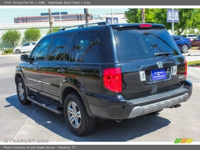 Nighthawk Black Pearl / Gray 2005 Honda Pilot EX-L 4WD