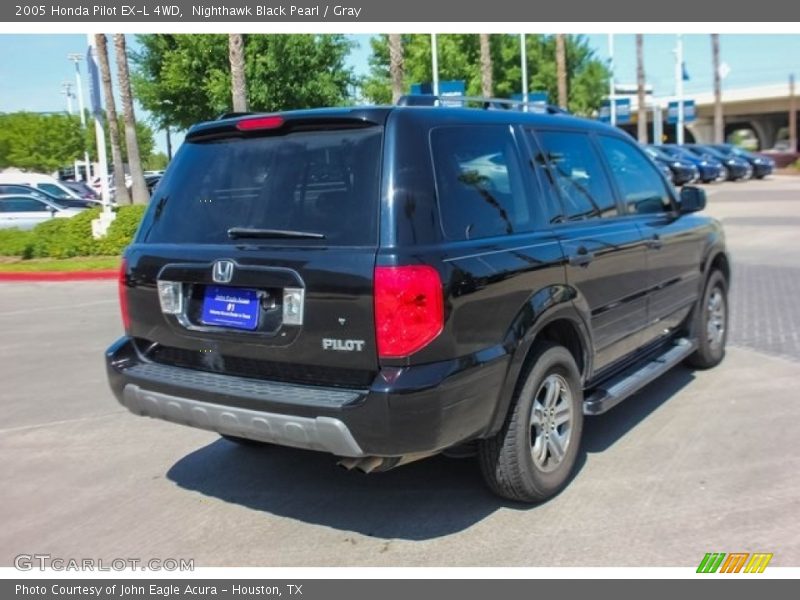 Nighthawk Black Pearl / Gray 2005 Honda Pilot EX-L 4WD