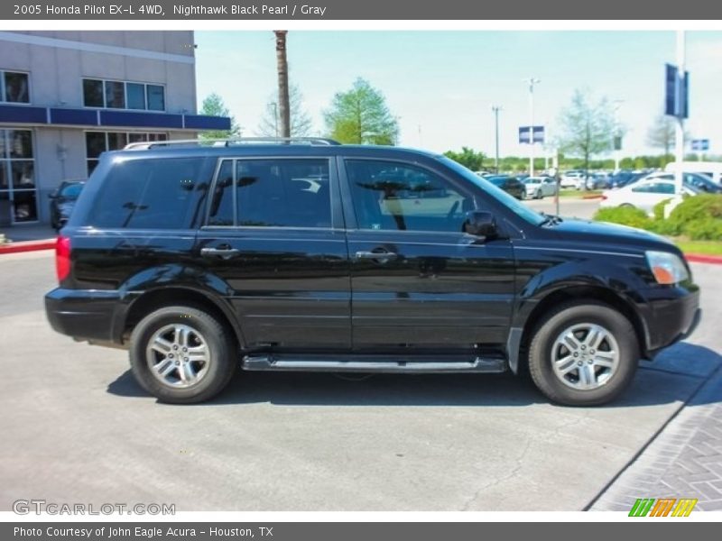 Nighthawk Black Pearl / Gray 2005 Honda Pilot EX-L 4WD