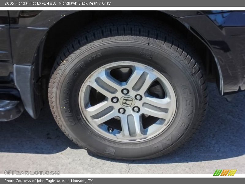 Nighthawk Black Pearl / Gray 2005 Honda Pilot EX-L 4WD