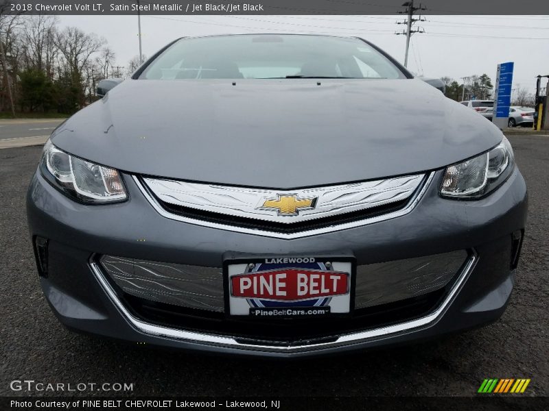 Satin Steel Metallic / Jet Black/Jet Black 2018 Chevrolet Volt LT