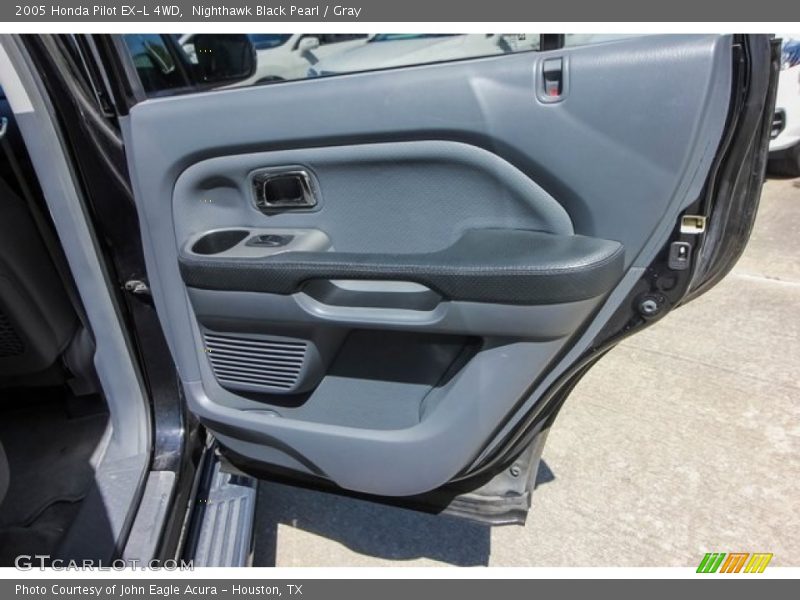 Nighthawk Black Pearl / Gray 2005 Honda Pilot EX-L 4WD