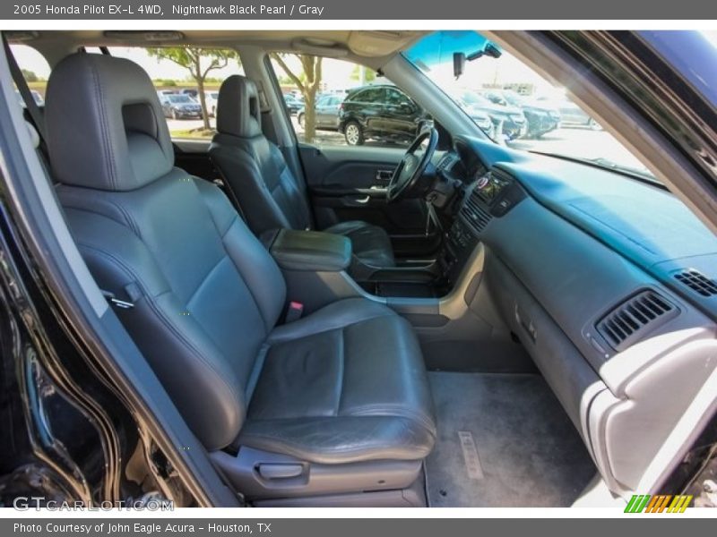 Nighthawk Black Pearl / Gray 2005 Honda Pilot EX-L 4WD