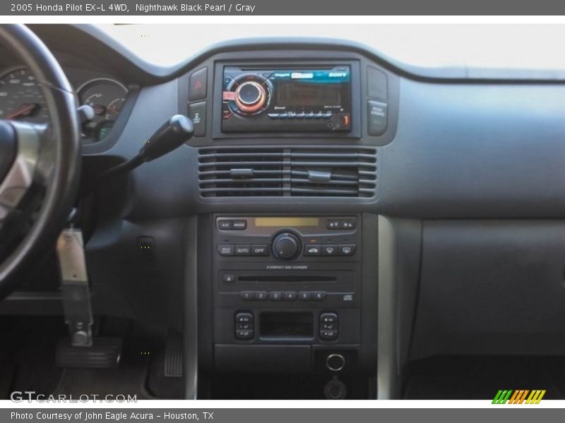 Nighthawk Black Pearl / Gray 2005 Honda Pilot EX-L 4WD
