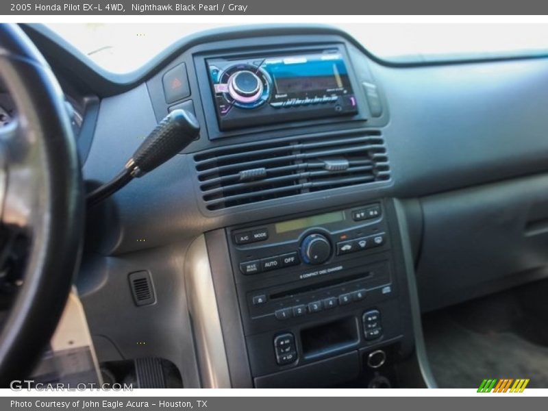 Nighthawk Black Pearl / Gray 2005 Honda Pilot EX-L 4WD