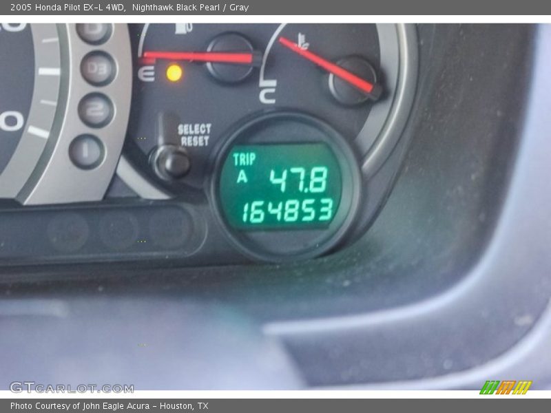 Nighthawk Black Pearl / Gray 2005 Honda Pilot EX-L 4WD
