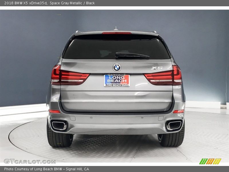 Space Gray Metallic / Black 2018 BMW X5 xDrive35d