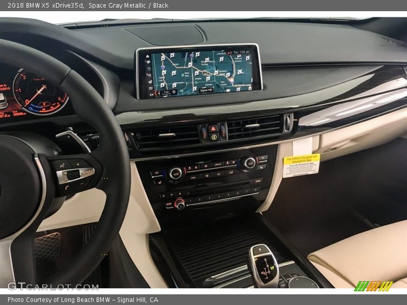 Space Gray Metallic / Black 2018 BMW X5 xDrive35d